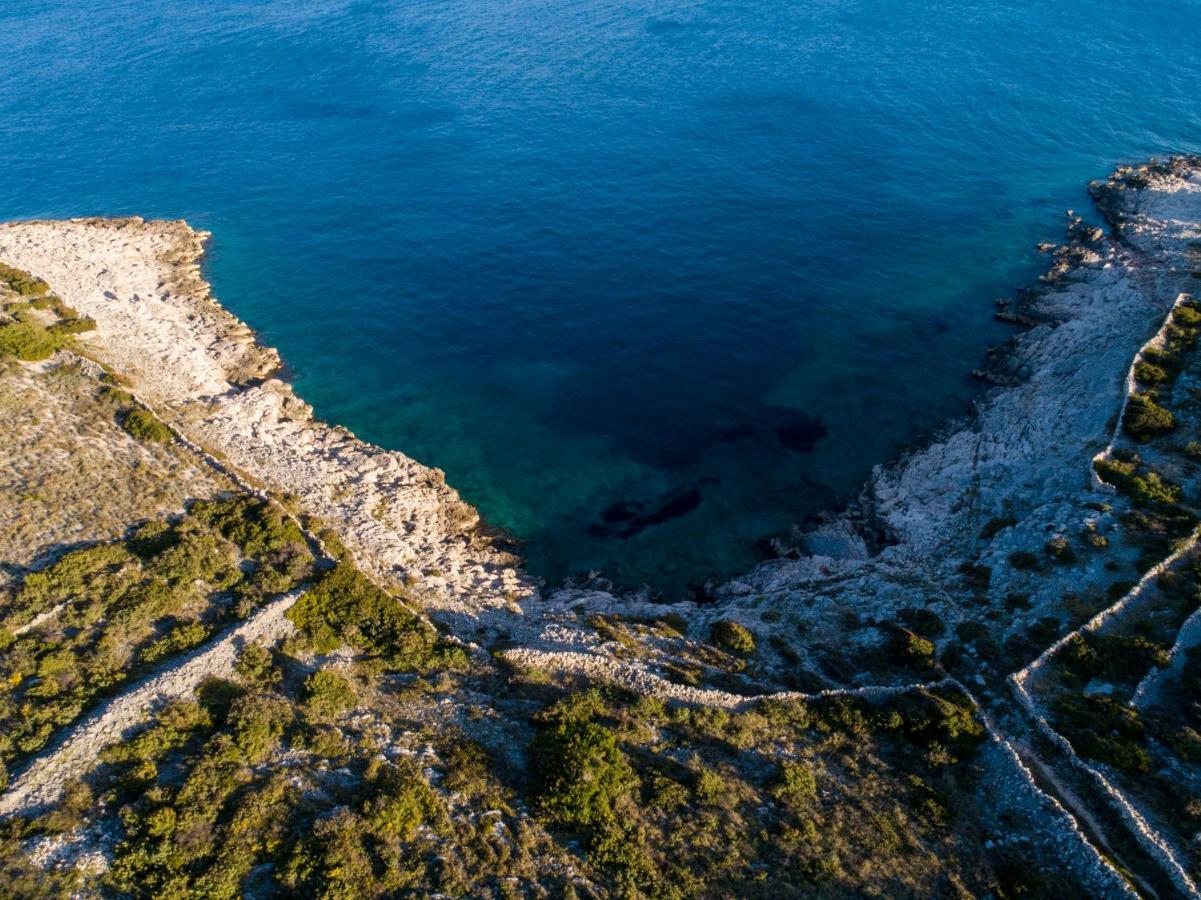 Villa Diomedes With The Sea View And The Pool Rogoznica  Esterno foto